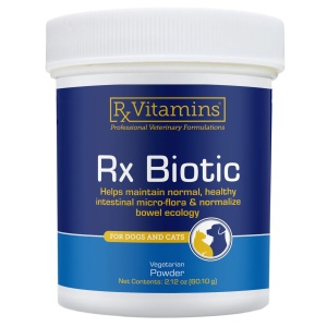 Rx Biotic probiotic pentru echilibru digestiv la caini si pisici - 60 g pulbere