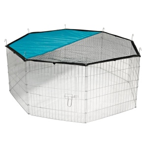 Tarc de exterior octagonal pentru rozatoare Kerbl, 8 elemente, 57*56 cm - 82708