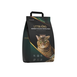 Litter King Standard – Așternut ecologic pentru pisici 10L / 4.3 kg