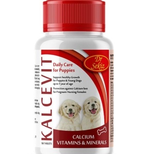 Supliment nutrițional pentru căței și femele gestante Kalcevit 100 tab 120 g