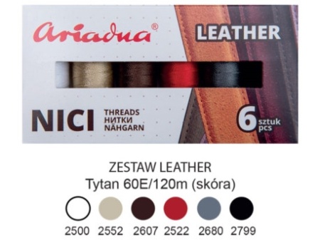 комплект конци LEATHER -Tytan 60