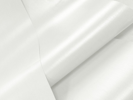 Бял PVC брезент 650/гр.кв.м. -320 см