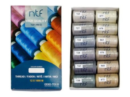 комплект конци NTF 120 -12х1000 м микс II WINTER