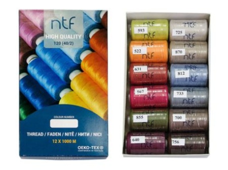 комплект конци NTF 120 -12х1000 м микс IV AUTUMN