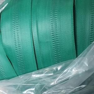 Водоустойчива ципова лента T10 за ветроупорни завеси зелена | Oeko-Tex® - Img 2