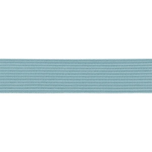 Плетен плосък ластик 20 мм синьо 546 - Img 3