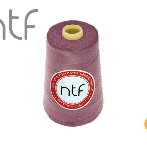 Полиестерни конци NTF 120 (40/2) тъмно розови мръсни 635 5000 ярда