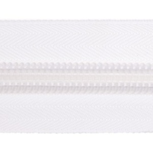 Спирална ципова лента T10 бяло 501 | 43 мм | 39 г/л.м. | Oeko-Tex® - Img 2