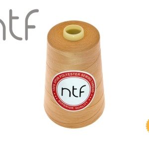 Полиестерни конци NTF 120 (40/2) светлозлатисти 705 5000 ярда