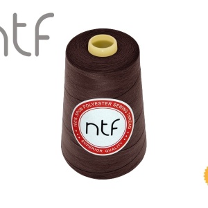 Полиестерни конци NTF 120 (40/2) кестеняви 753 5000 ярда