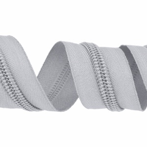 Спирална ципова лента T10 сиво 336 | Oeko-Tex® | 39 г/л.м.