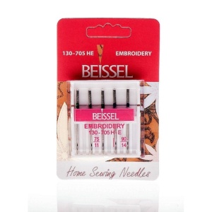 Игли BEISSEL 130/705 HE Embroldery за бродиране | MIX размери