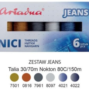 Комплект конци JEANS - TALIA 30/NOKTON 80C