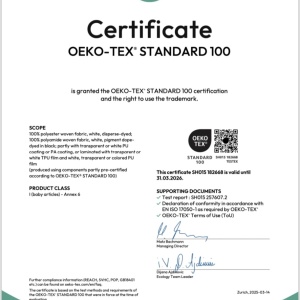 оксфорд полиестерен плат 600D PU водоустойчив каки 173 | OEKO-TEX® - Img 3