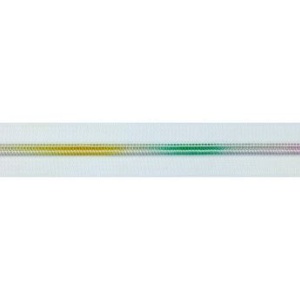 Спирална ципова лента Т5 бяло rainbow - 16.5 гр/л.м. - Img 2