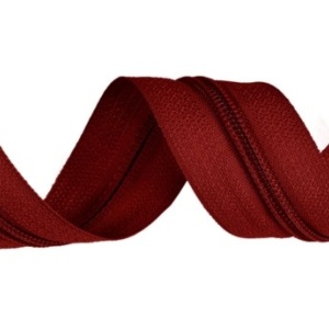 Спирална ципова лента T5 бордо 520 | Oeko-Tex® | 14,5 г/л.м.