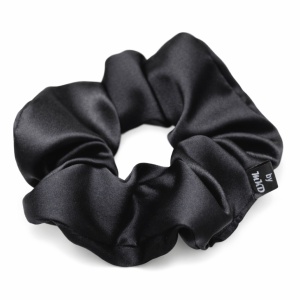 Scrunchie by MKD – Valentino Black Silk