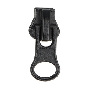 плъзгач Т5 autolock за цип.лента ляти зъби черен мат