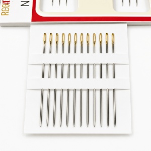 Ръчни игли REGAL Gold-Eye Milliners 3/9 – 12 бр. - Img 2