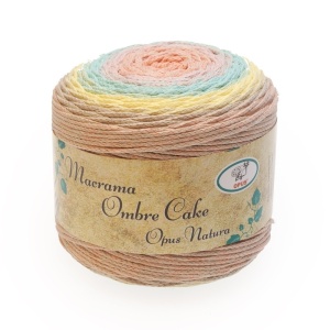 Макраме омбре корда 2 мм, 250 г / 210 м (7511) - Img 3