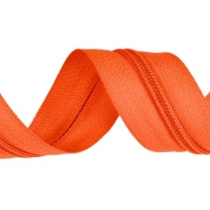 Спирална ципова лента T5 оранжево 523 | Oeko-Tex® | 16,5 г/л.м.