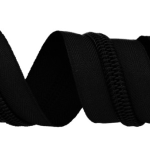 Спирална ципова лента T10 черно 580 | Oeko-Tex® | 39 г/л.м.