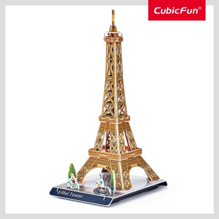 Cubic Fun - Puzzle 3D turnul Eiffel 31 piese - Img 2