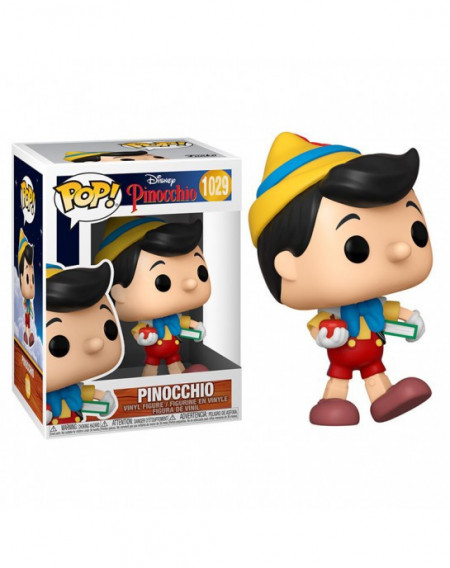 Figurina Funko POP! Disney Pinocchio School Bound, 80th Anniversary, 9 cm - Img 3