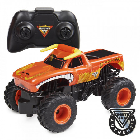 Monster Jam Rc Masinuta El Toro Loco Scara 1:24 - Img 5