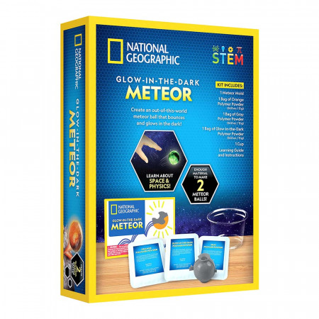 National Geographic - Kit Creativ Meteorit Care Straluceste In Intuneric - Img 5