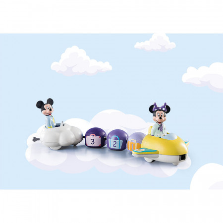 PLAYMOBIL - 1.2.3 &amp; DISNEY: ZBORUL LUI MICKEY SI MINNIE PRINTRE NORI - Img 2