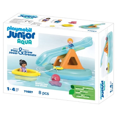 Playmobil Junior Aqua - Balansoar de apa si barcuta - Img 3