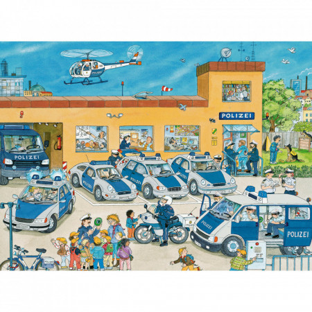 Puzzle Politie, 100 Piese - Img 2