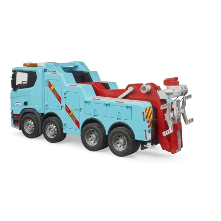 Bruder Camion Scania Super 560R pentru tractari grele cu lumina si sunet - Img 3