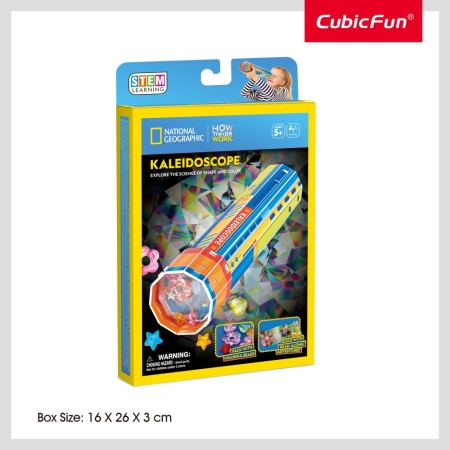 Cubic Fun - Puzzle 3D caleidoscop 18 piese - Img 3