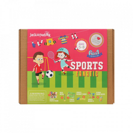 Jack In The Box - Kit Creatie 6-In-1 Iubitori De Sporturi