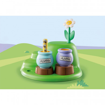 PLAYMOBIL - 1.2.3 &amp; DISNEY: GRADINA CU ALBINE A LUI WINNIE SI TIGGER - Img 3