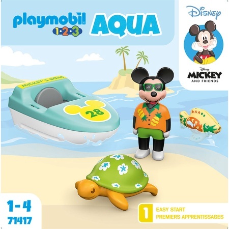 Playmobil - 123 Disney Tur Cu Barca Lui Mickey - Img 3