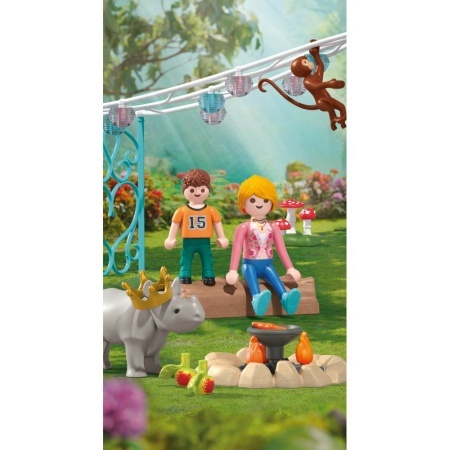 Playmobil - Jucarie de rol Petrecerea aniversara a animalelor - Img 4