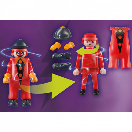 Playmobil - Scooby-Doo Aventuri Cu Fantoma Clovn - Img 2