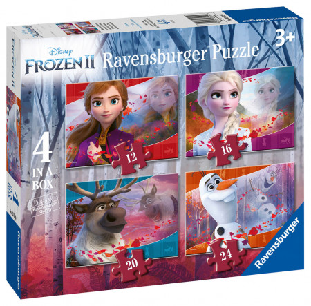 Puzzle Frozen II, 12/16/20/24 Piese - Img 6