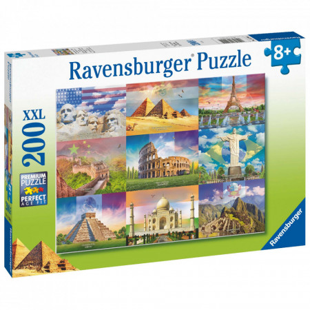 Puzzle Monumente, 200 Piese - Img 3