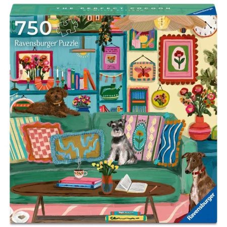 Ravensburger - Puzzle artistic coltul fericirii cu blanosi 750 piese - Img 2