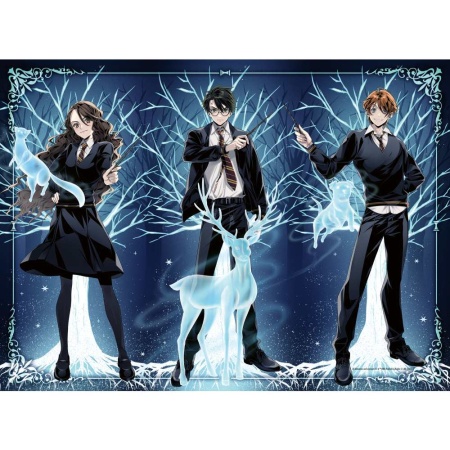 Ravensburger - Puzzle care straluceste in intuneric Harry Potter 500 piese - Img 3