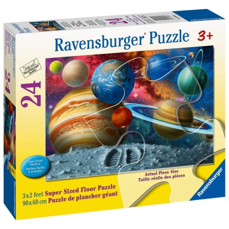 Ravensburger - Puzzle mare de podea sa pasim in spatiu 24 piese - Img 3