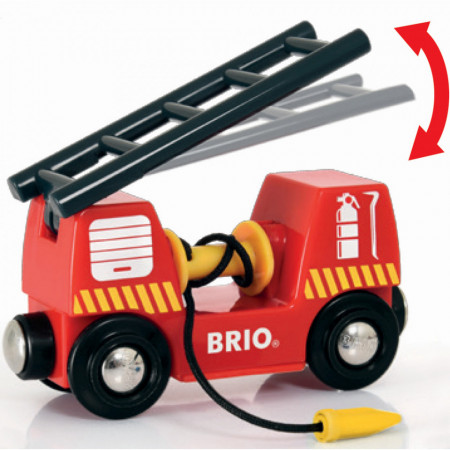 Brio - Locomotiva De Pompieri - Img 3
