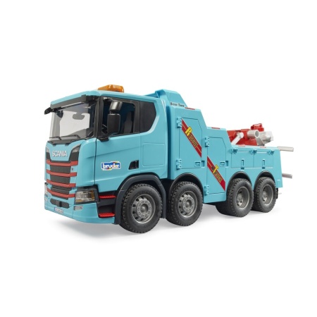 Bruder Camion Scania Super 560R pentru tractari grele cu lumina si sunet - Img 4