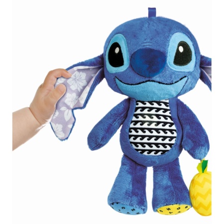 Clementoni - Plus Disney Stitch pentru dezvoltarea senzoriala ce se poate agata la carut sau patut - Img 3