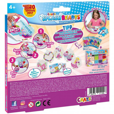 Craze - Set Template-uri Pentru Creatii Cu Margele - Fete - Img 3