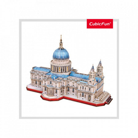 Cubic Fun - Puzzle 3D Catedrala St. Paul (Nivel Complex 643 Piese) - Img 4